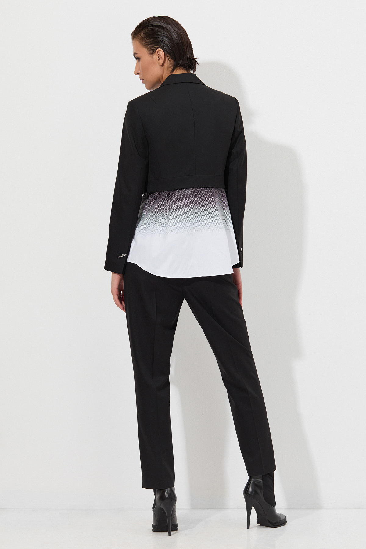 Жакет-трансформер VASSA&Co, пол женский, цвет черный, фото №6