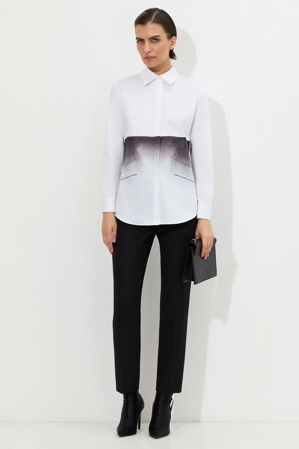 Blouse VASSA&Co, пол female, цвет white, фото №2