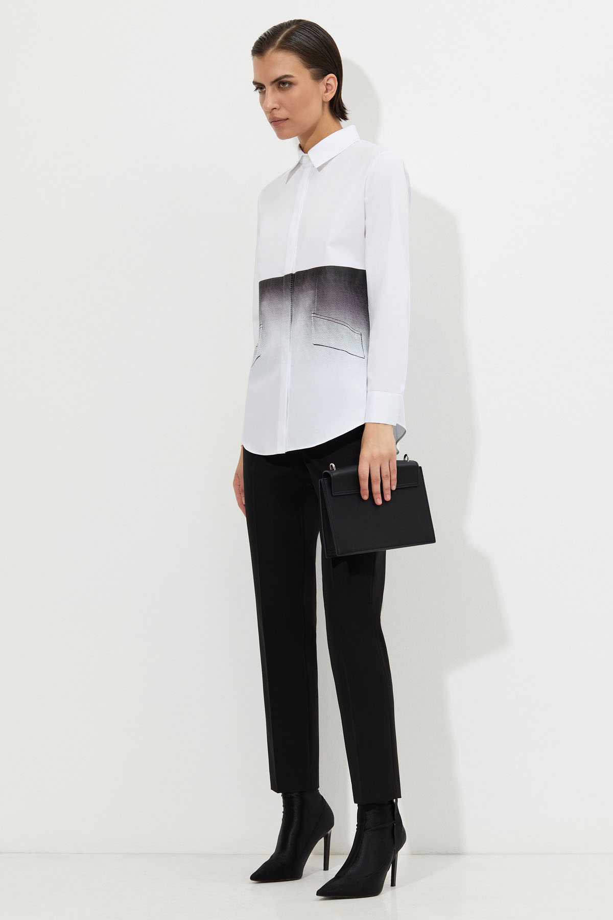 Blouse VASSA&Co, пол female, цвет white, фото №3