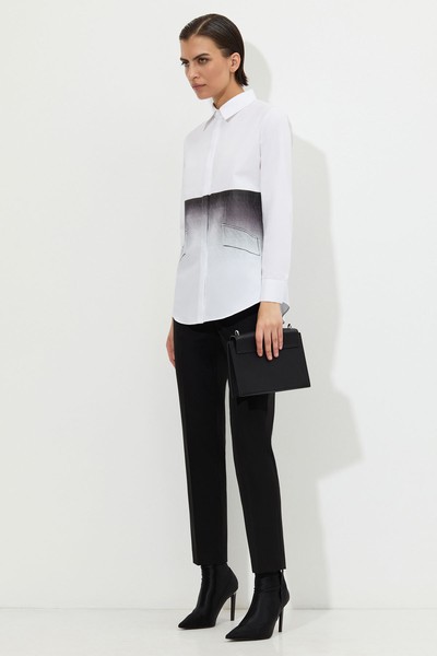 Blouse VASSA&Co, пол female, цвет white, фото №3