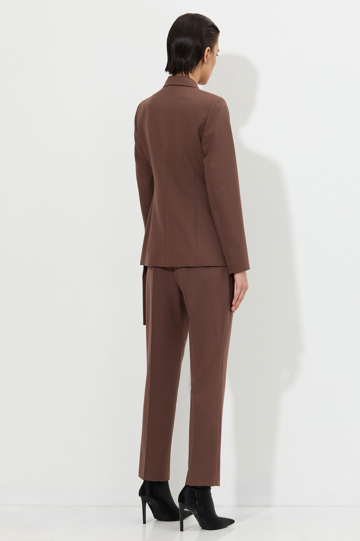 Жакет VASSA&Co, пол женский, цвет коричневый, фото №4