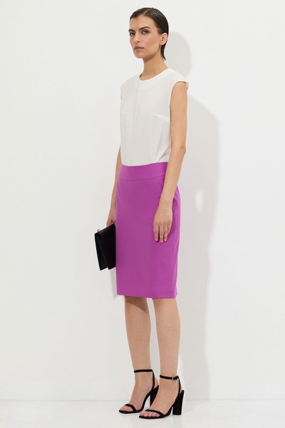 Skirt VASSA&Co, пол female, цвет violet, фото №3