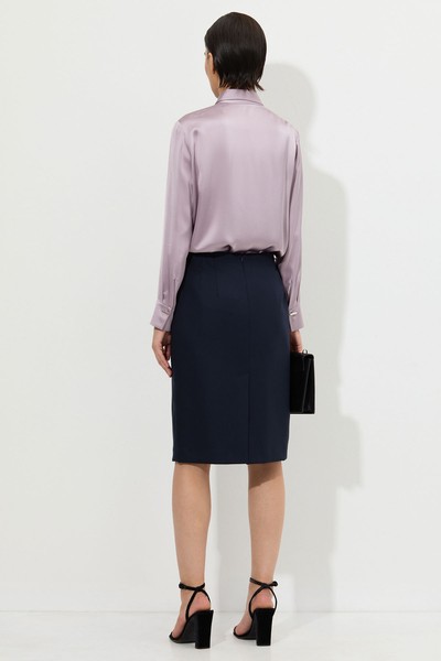 Юбка VASSA&Co, пол женский, цвет синий, фото №5