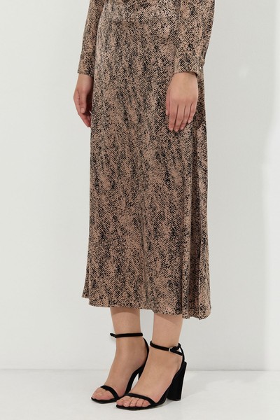 Skirt VASSA&Co, пол female, цвет brown, фото №2