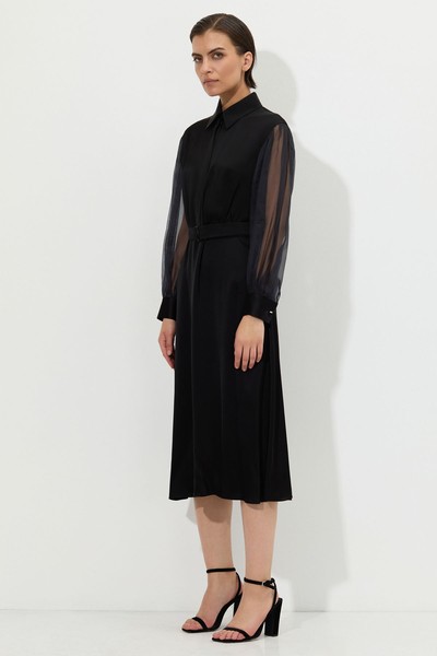 Dress VASSA&Co, пол female, цвет black, фото №2