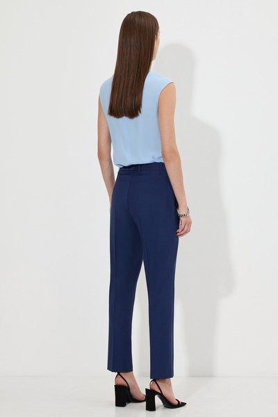 Брюки VASSA&Co, пол женский, цвет синий, фото №3