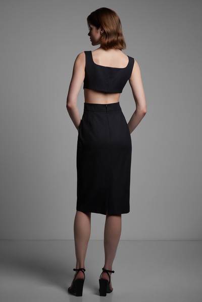 Dress VASSA&Co, пол female, цвет black, фото №3