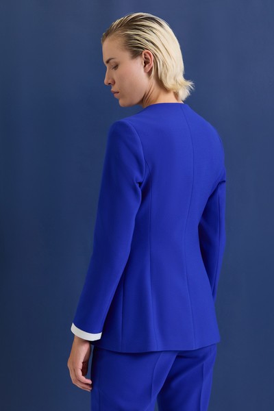 Jacket VASSA&Co, пол female, цвет синий, фото №5