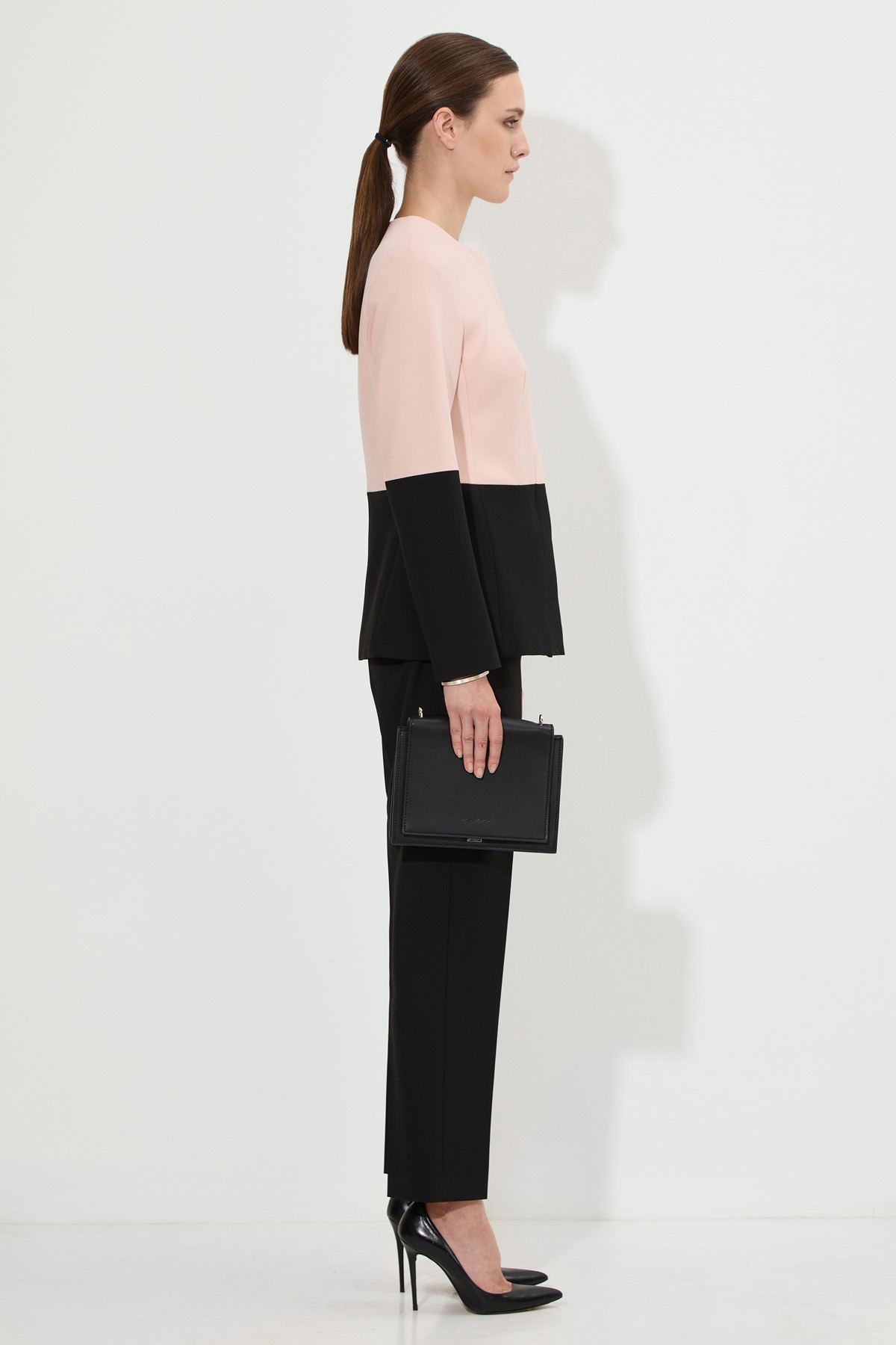 Приталенный жакет VASSA&Co, пол женский, цвет бежевый, фото №3