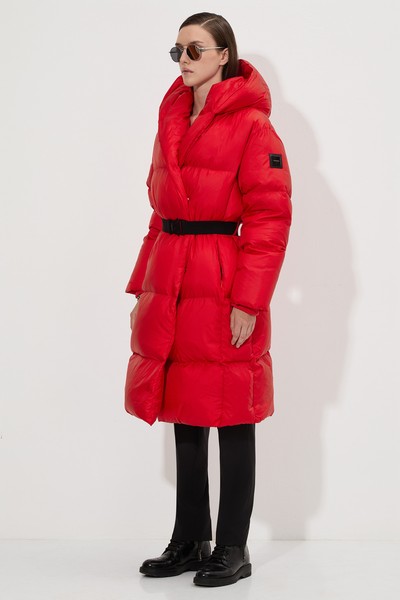 Пуховик VASSA&Co, пол женский, цвет красный, фото №4