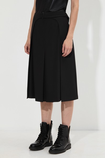 Skirt VASSA&Co, пол female, цвет black, фото №3