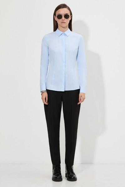 Брюки со съемной деталью VASSA&Co, пол женский, цвет черный, фото №4