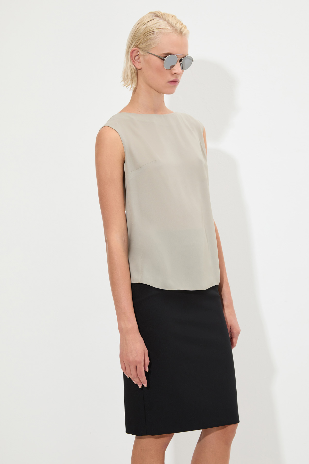 Блузка VASSA&Co, пол женский, цвет коричневый, фото №2