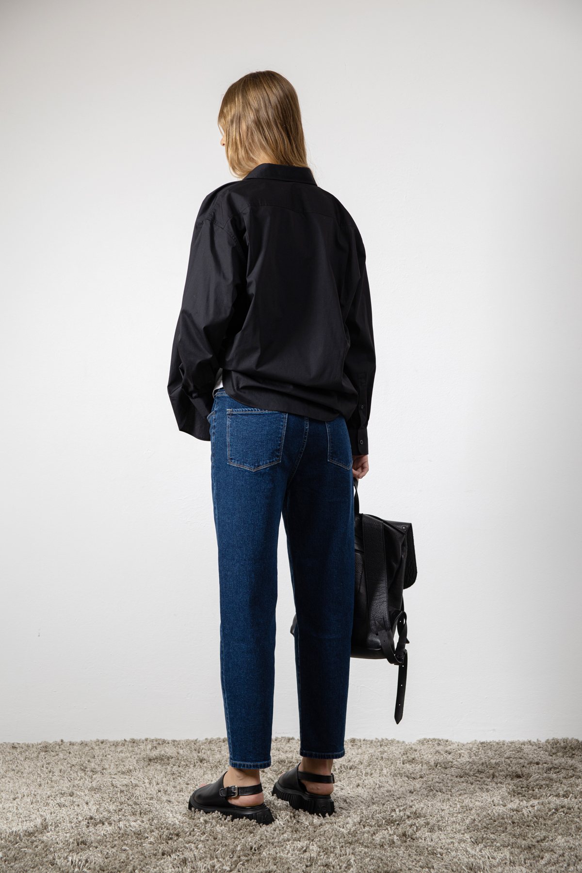 Blouse , пол female, цвет black, фото №3