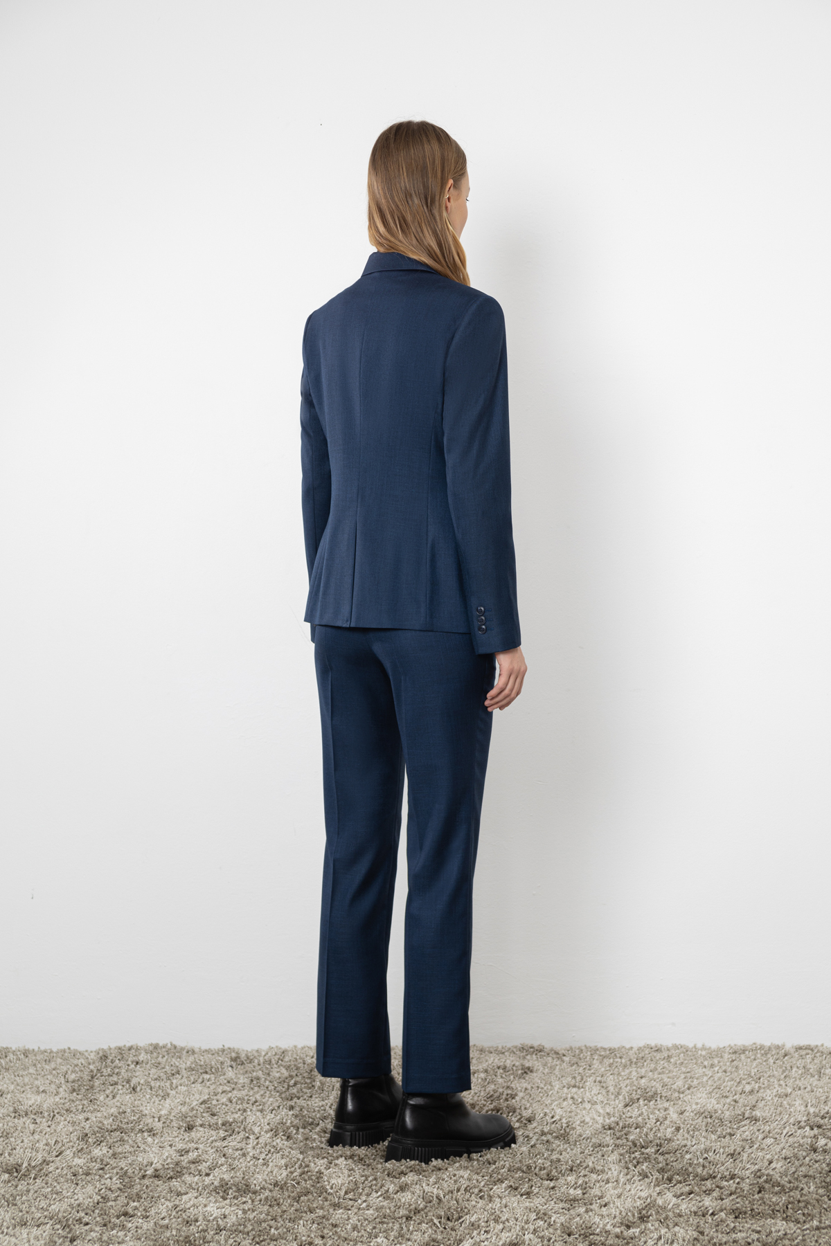 Жакет VASSA CODE, пол женский, цвет синий, фото №4