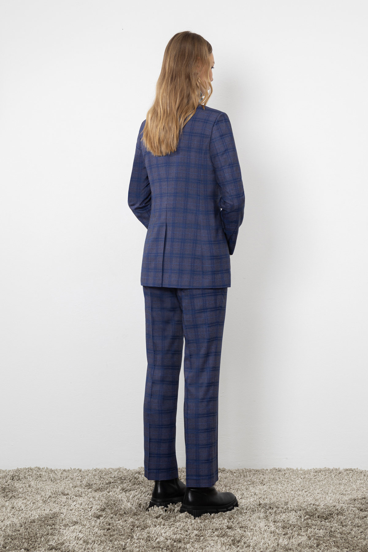 Жакет VASSA CODE, пол женский, цвет синий, фото №3