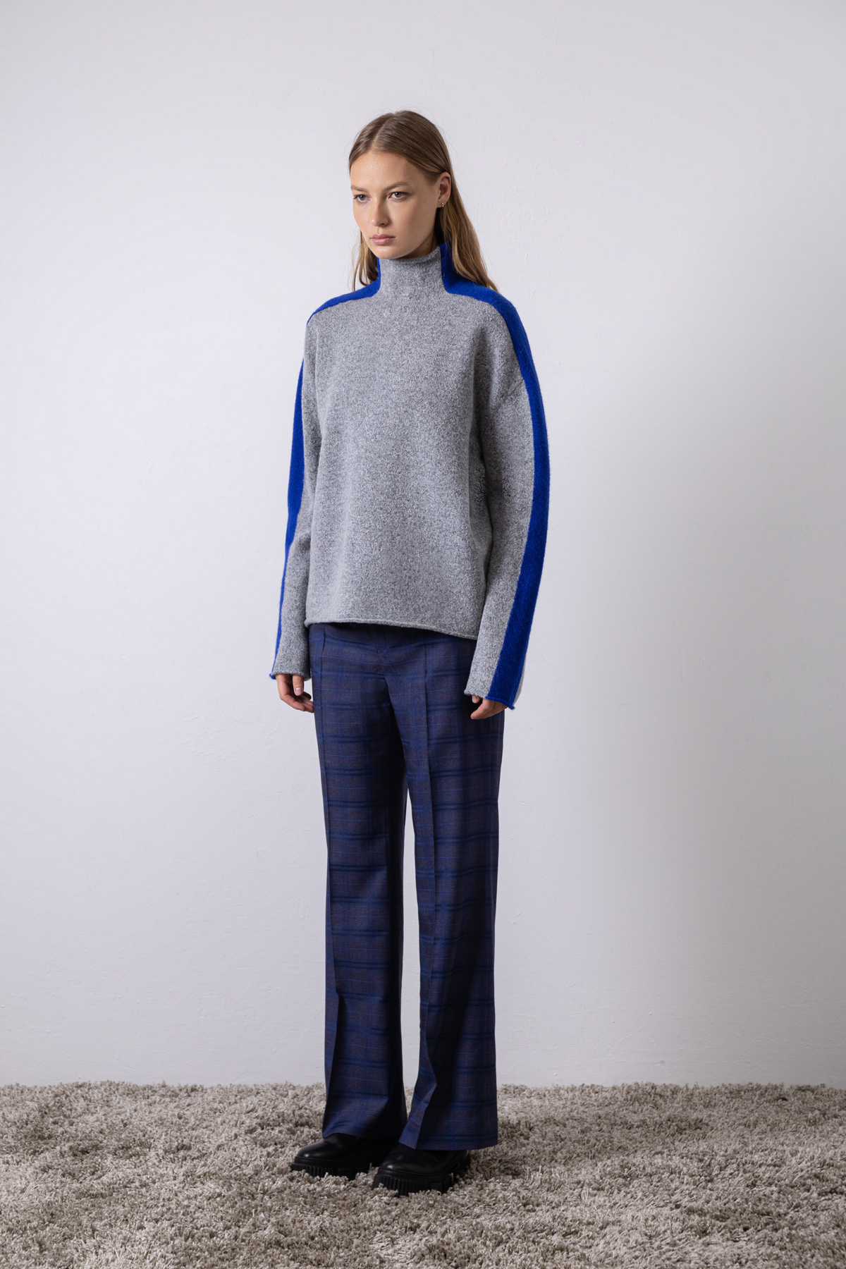 Джемпер женский VASSA CODE, пол женский, цвет серый, фото №2