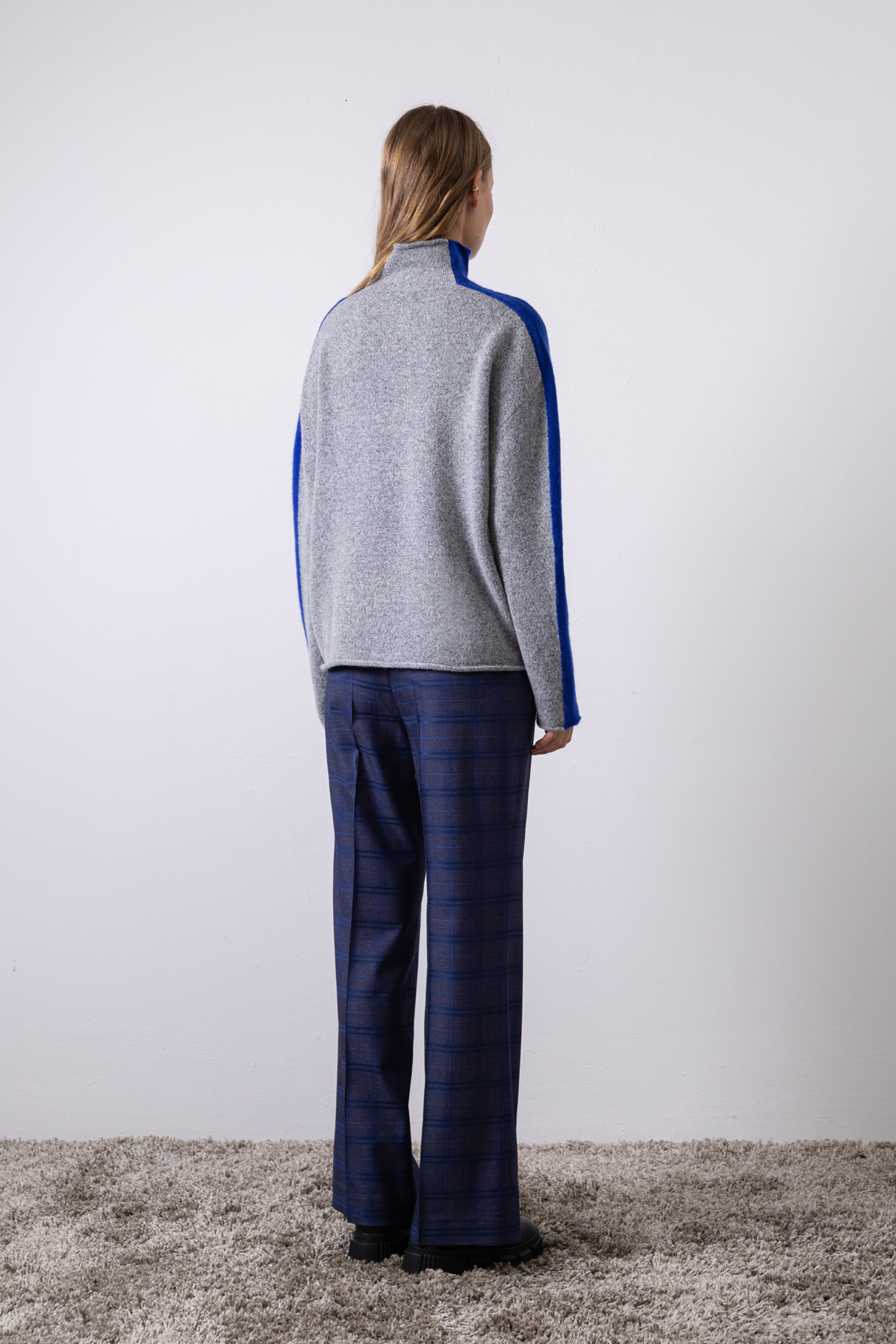 Джемпер женский VASSA CODE, пол женский, цвет серый, фото №4