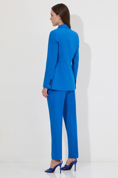 Жакет VASSA&Co, пол женский, цвет синий, фото №2