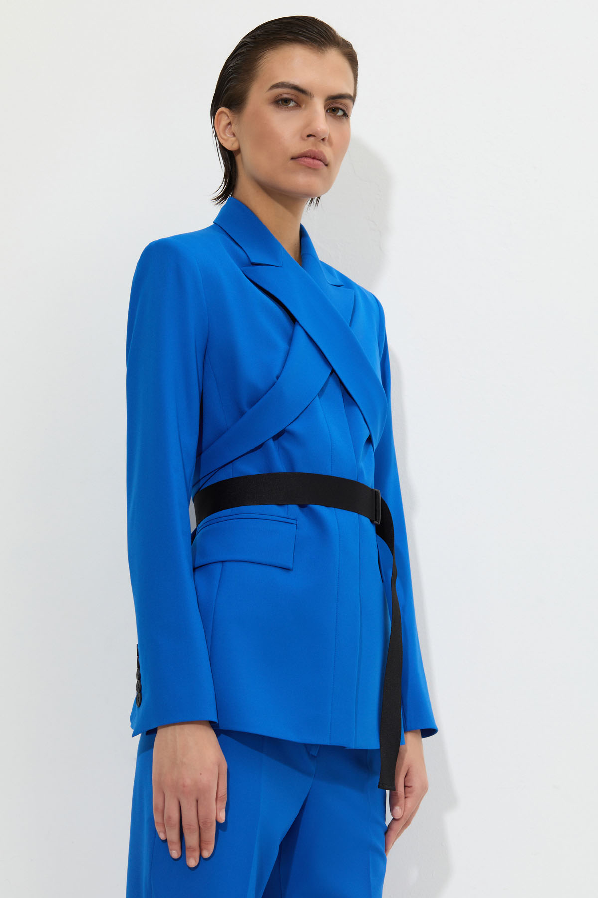 Жакет-трансформер VASSA&Co, пол женский, цвет синий, фото №2