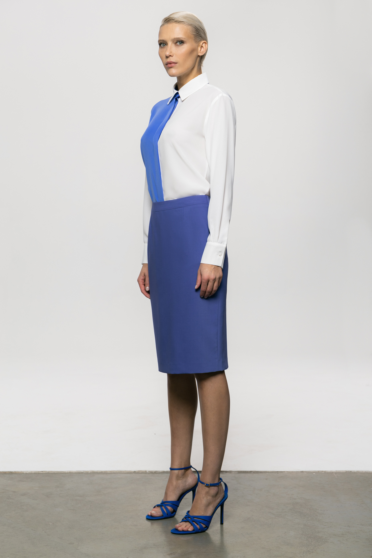 Юбка VASSA&Co, пол female, цвет violet, фото №3