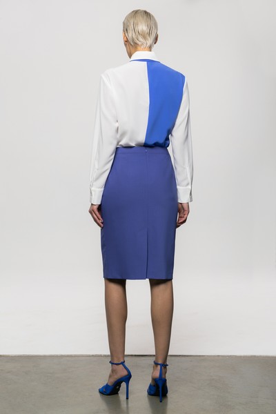 Юбка VASSA&Co, пол female, цвет violet, фото №4