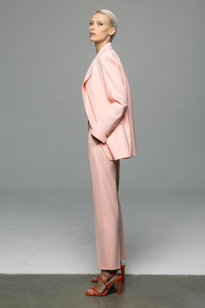 Зауженные брюки длиной 7/8 VASSA&Co, пол female, цвет pink, фото №4