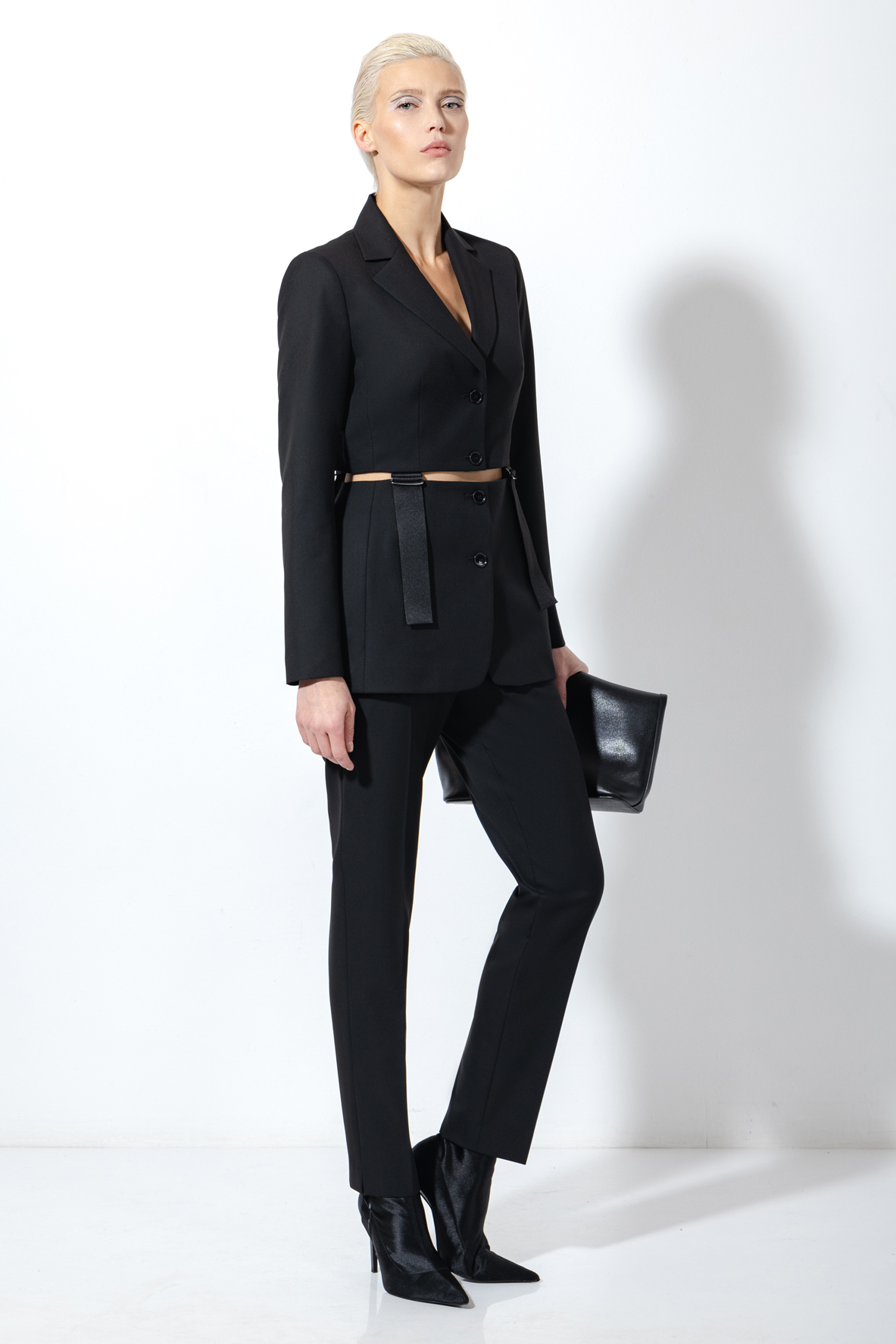 Жакет-трансформер VASSA&Co, пол женский, цвет черный, фото №6