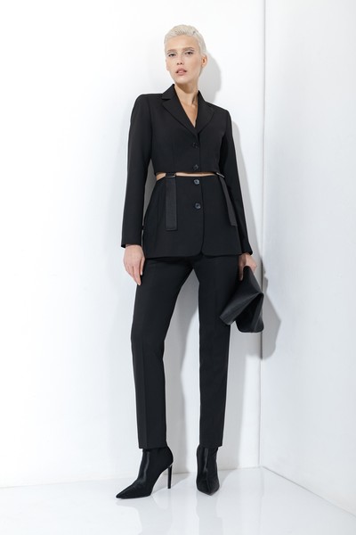 Жакет-трансформер VASSA&Co, пол женский, цвет черный, фото №2