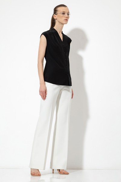 Blouse VASSA&Co, пол female, цвет black, фото №3