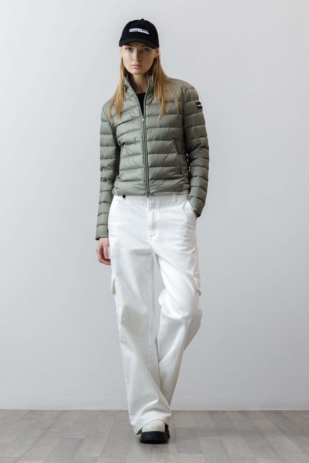 Jacket VASSA CODE, пол female, цвет зеленый, фото №3