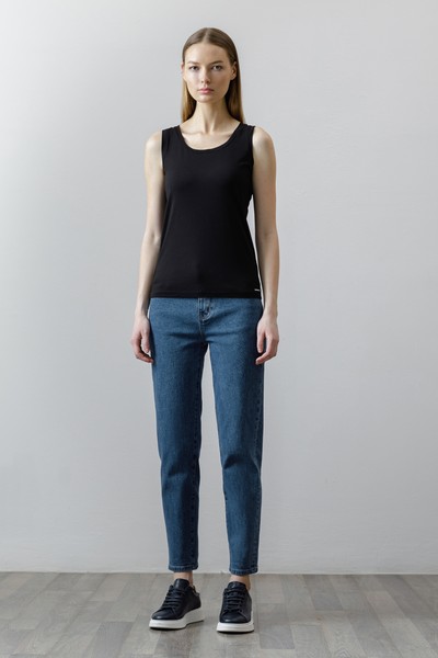 Топ VASSA CODE, пол женский, цвет черный, фото №2