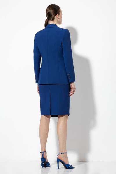 Юбка-карандаш VASSA&Co, пол женский, цвет синий, фото №2