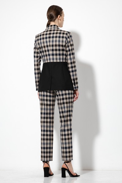 Прямые брюки в длине 7/8 VASSA&Co, пол женский, цвет серый, фото №4