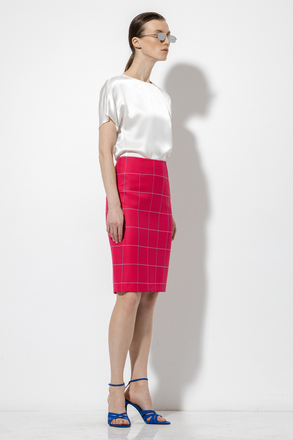 Юбка VASSA&Co, пол женский, цвет розовый, фото №4