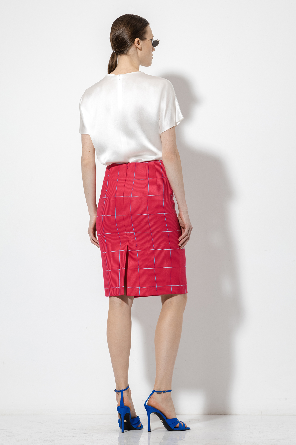 Юбка VASSA&Co, пол женский, цвет розовый, фото №5