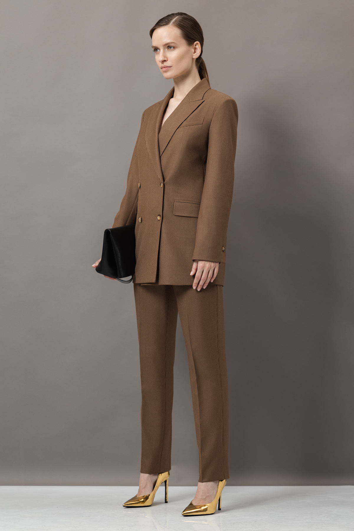 Жакет VASSA&Co, пол женский, цвет коричневый, фото №2