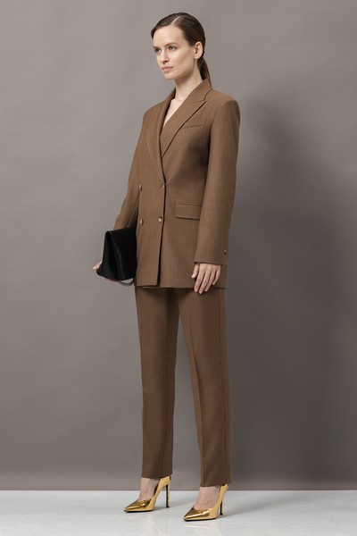 Жакет VASSA&Co, пол женский, цвет коричневый, фото №2