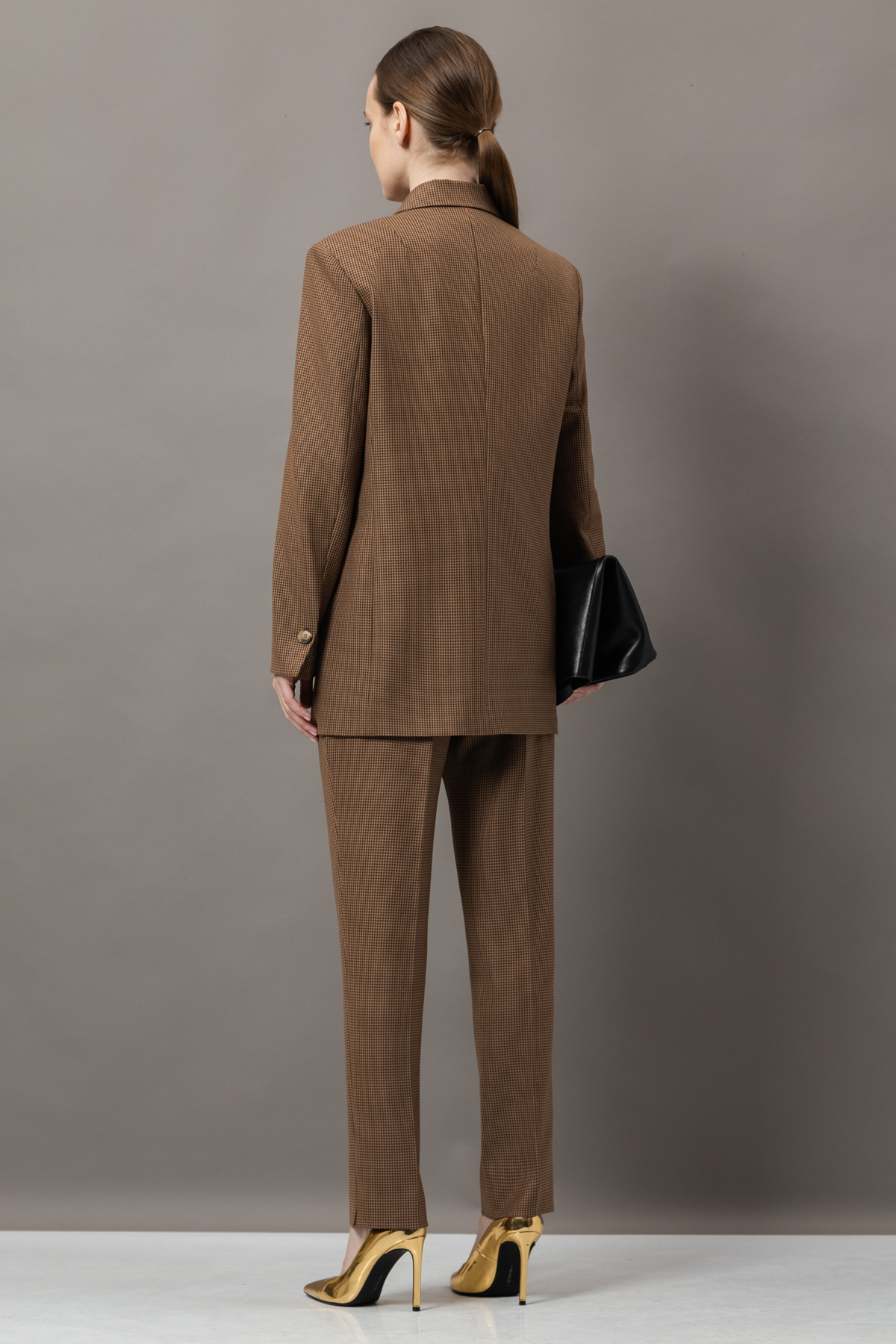 Жакет VASSA&Co, пол женский, цвет коричневый, фото №6