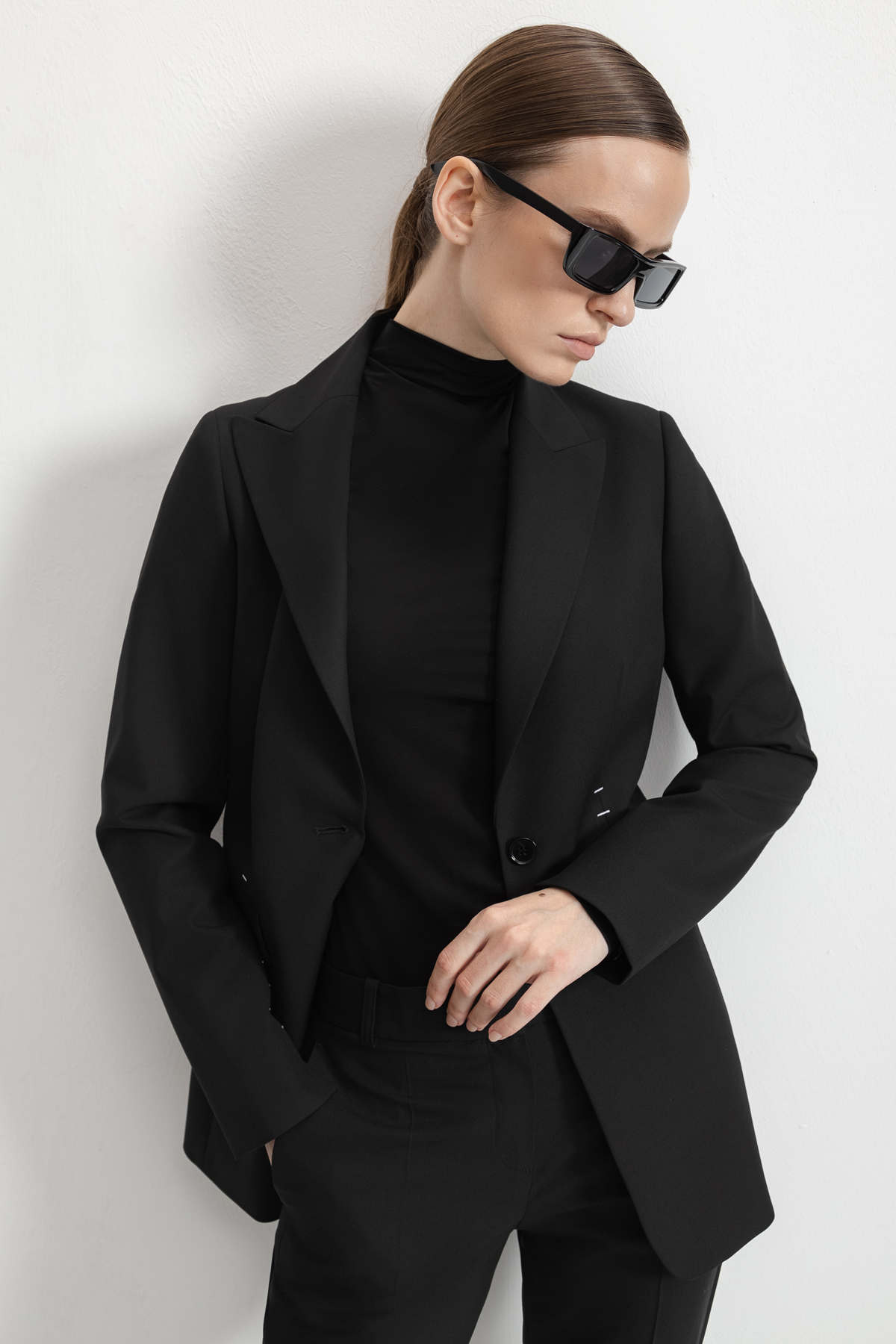 Жакет с графичной вышивкой VASSA&Co, пол женский, цвет черный, фото №4