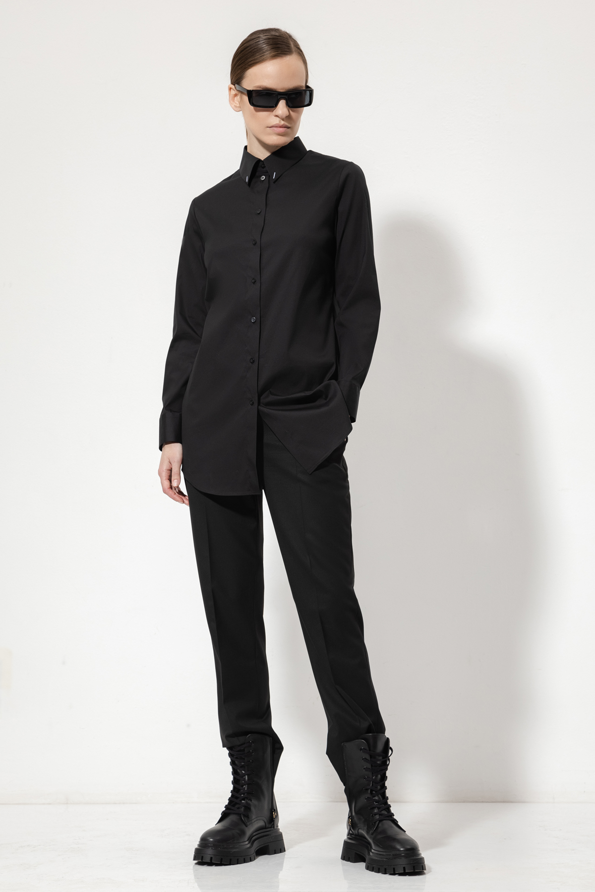 Blouse , пол female, цвет black, фото №3