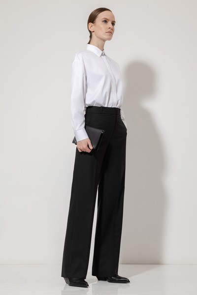 Trousers VASSA&Co, пол female, цвет black, фото №2