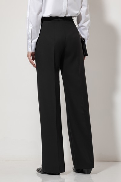 Trousers VASSA&Co, пол female, цвет black, фото №4