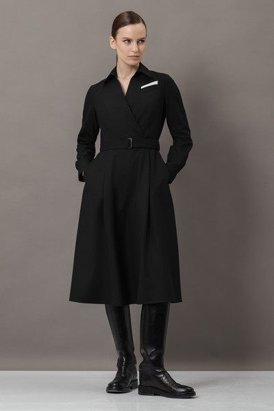 Платье VASSA&Co, пол female, цвет black, фото №2