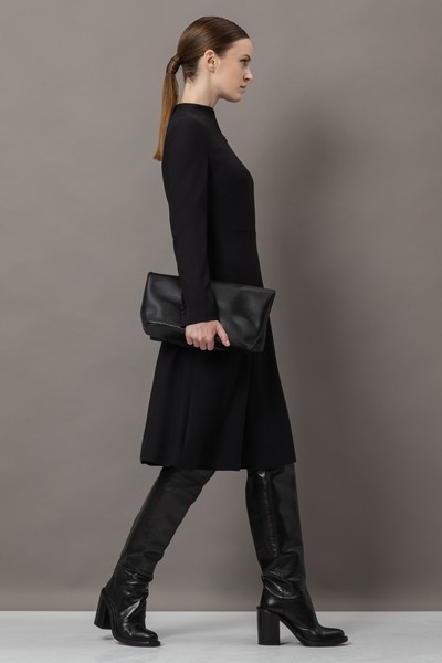 Платье VASSA&Co, пол женский, цвет черный, фото №5