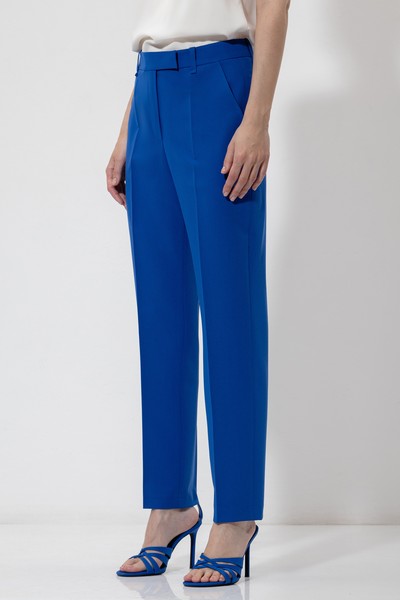 Брюки VASSA&Co, пол женский, цвет синий, фото №2