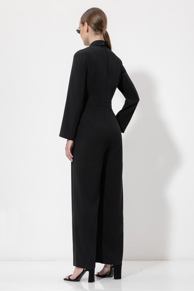 Комбинезон VASSA&Co, пол женский, цвет черный, фото №3