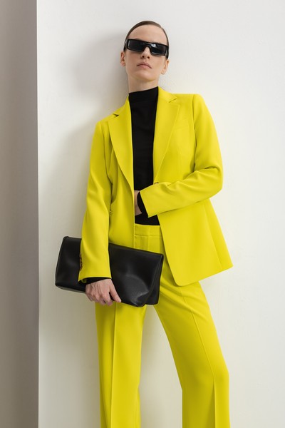 Жакет VASSA&Co, пол женский, цвет желтый, фото №7