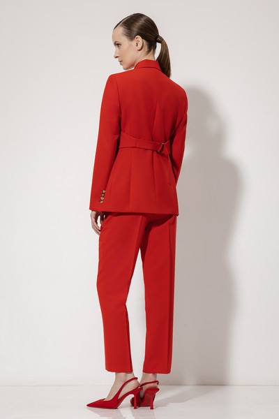 Жакет со съемной деталью VASSA&Co, пол женский, цвет красный, фото №3