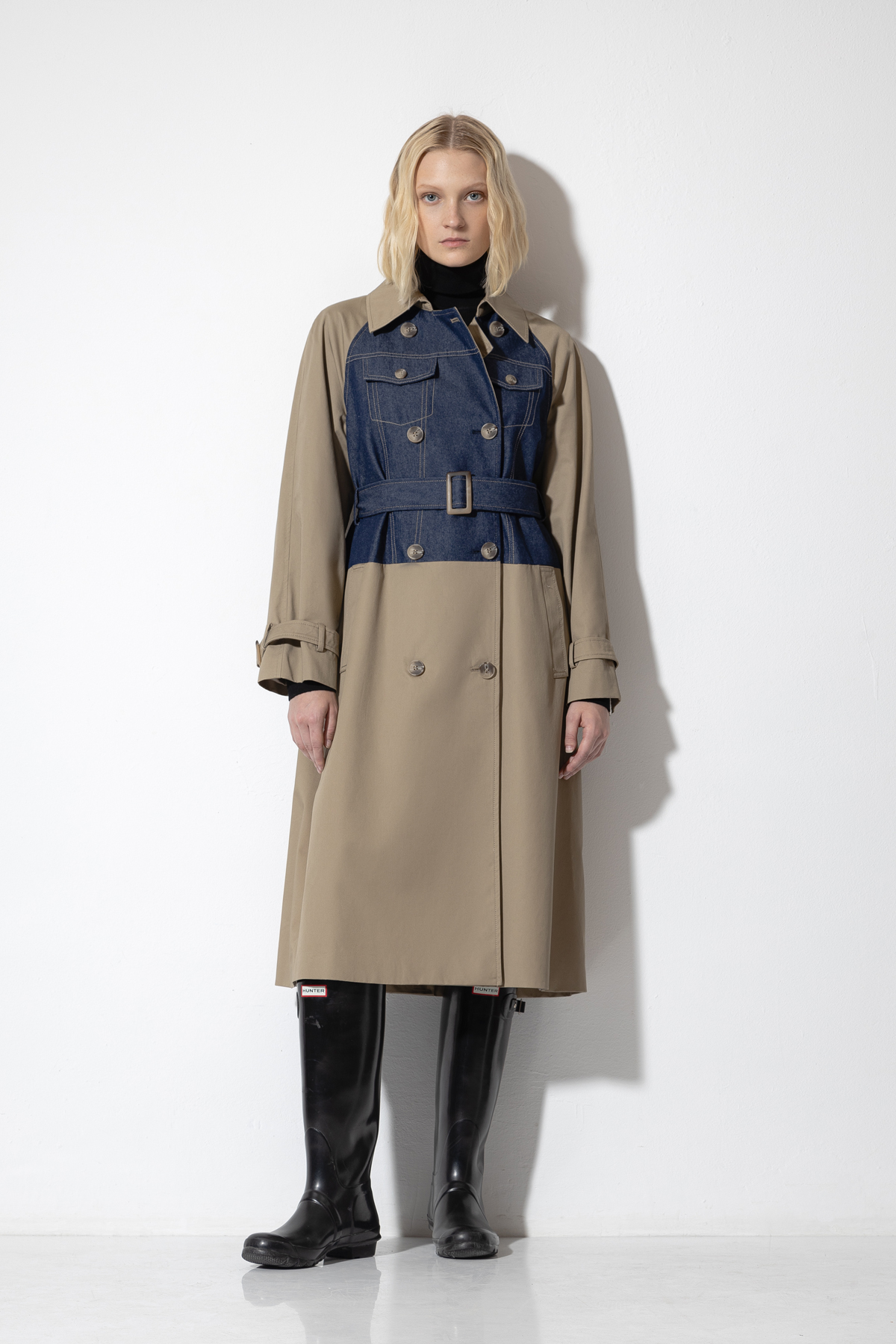 Trench Coat VASSA CODE, пол female, цвет серый, фото №2